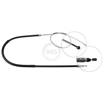 Original Cable de accionamiento, freno de estacionamiento A.B.S. K19026